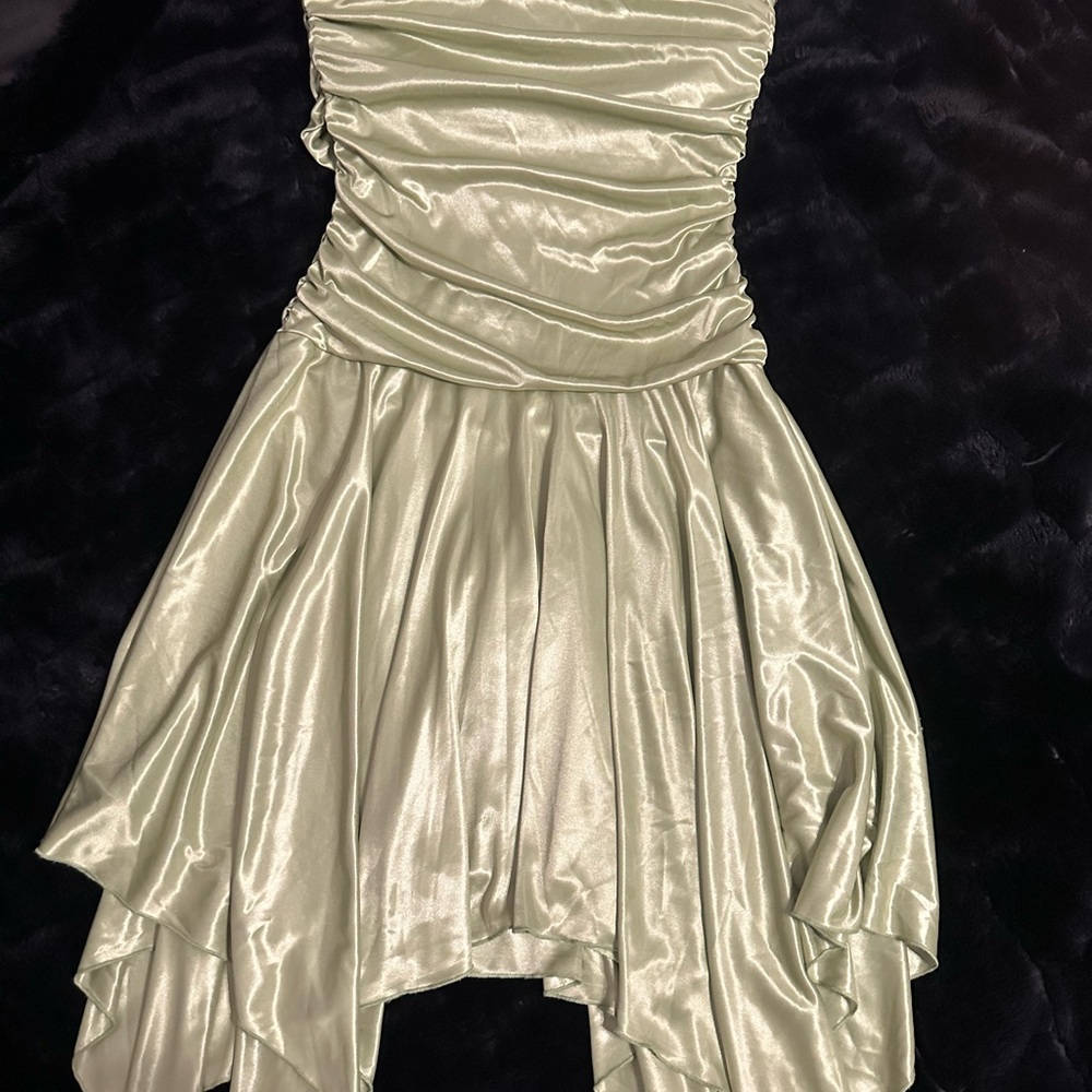 Elegant Metallic Dress